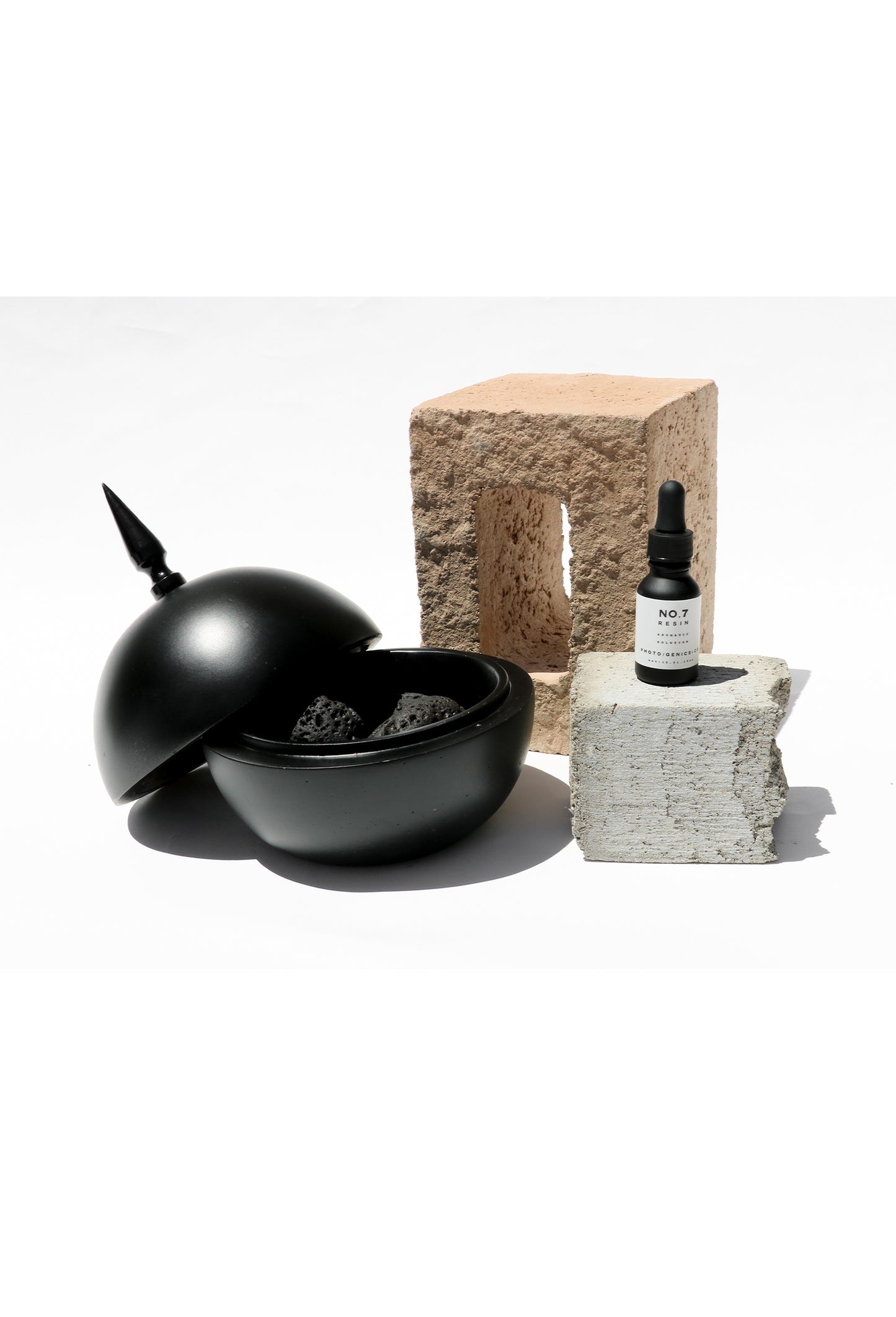 NO.7 RESIN CONCRETE DOME AROMATIC SET