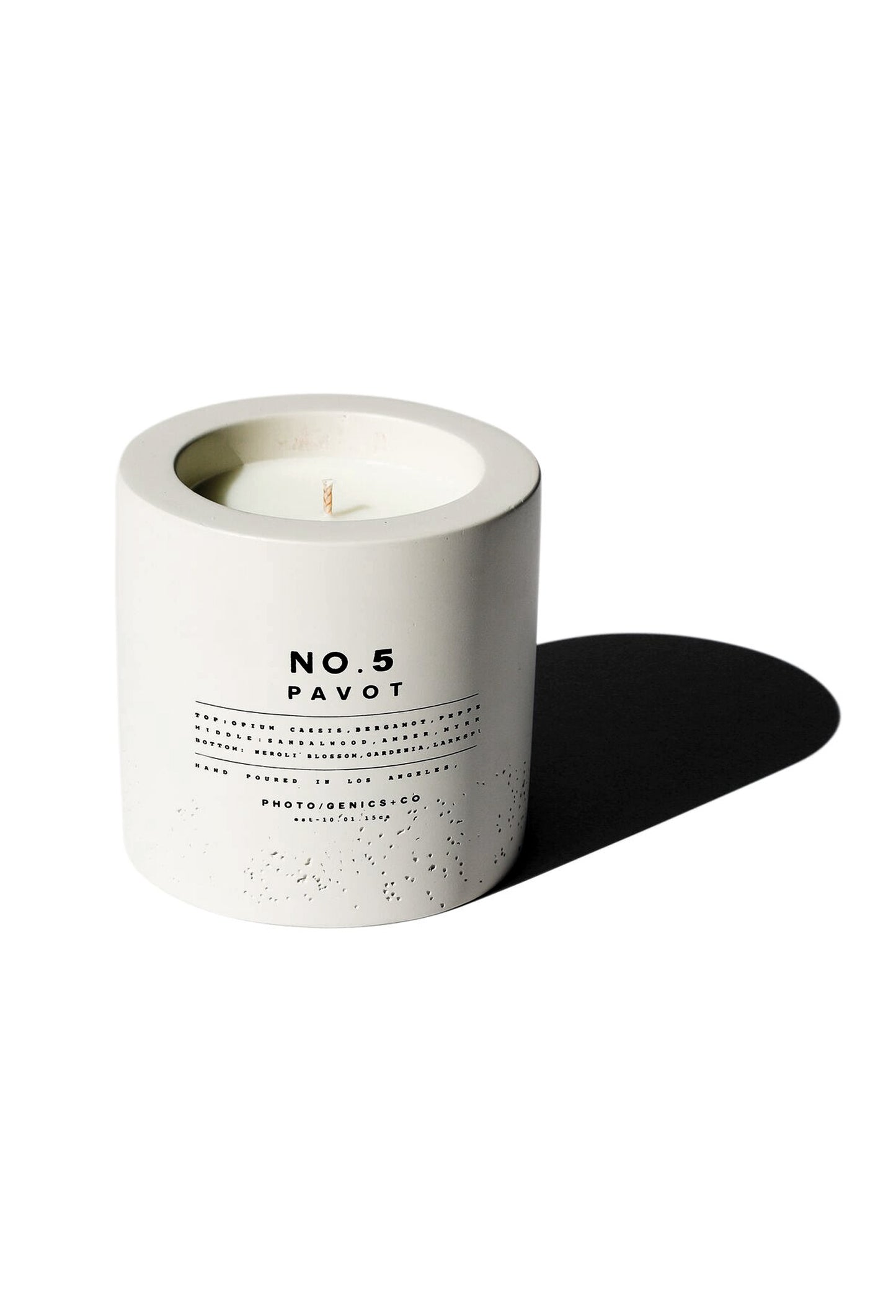 NO.O5 PAVOT CONCRETE CANDLE