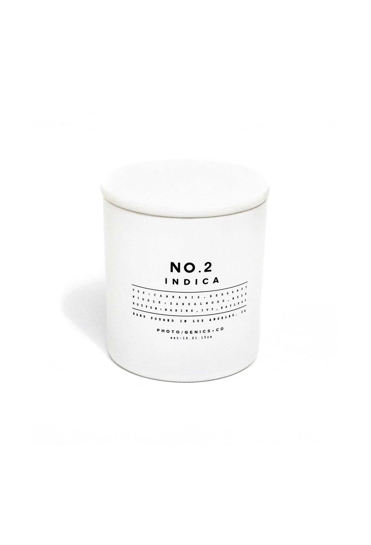 NO.2 INDICA GLASS CANDLE